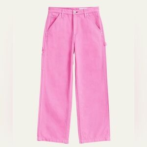 Rag & Bone Sid Wide Leg Carpenter Jeans - medium large mid rise low rise